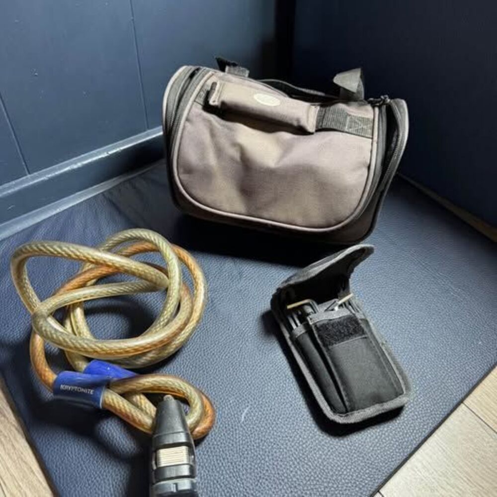 Bike Lock, Bike Bag Tool Kit